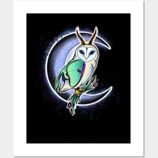 Luna Owl Posters and Art